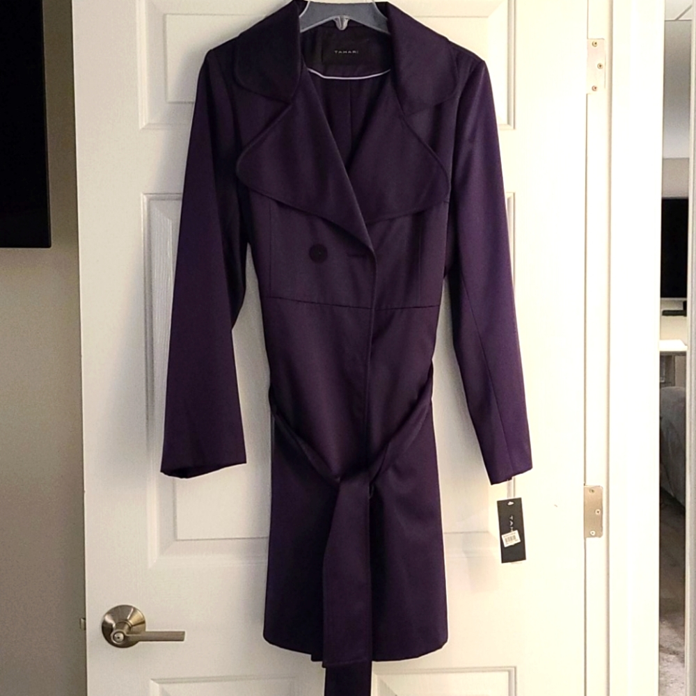 Tahari Petite Large Coat